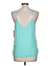 Cooper & Ella 100% Polyester Teal Sleeveless Blouse Size L - photo 2
