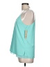 Cooper & Ella 100% Polyester Teal Sleeveless Blouse Size L - photo 5