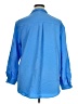 Old Navy Blue Long Sleeve Blouse Size XL - photo 2