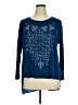 Jaclyn Smith 100% Polyester Blue Long Sleeve Blouse Size XL - photo 1
