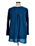 Jaclyn Smith 100% Polyester Blue Long Sleeve Blouse Size XL - photo 2