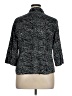 Apt. 9 Print Black 3/4 Sleeve Button-Down Shirt Size 1X - photo 2