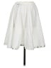 J.Crew Solid White Casual Skirt Size XS - photo 2