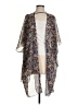 Democracy 100% Polyester Blue Kimono Size S - photo 1