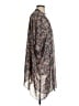 Democracy 100% Polyester Blue Kimono Size S - photo 4