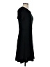 Gap Solid Black Casual Dress Size S - photo 4