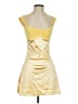 Shein Yellow Cocktail Dress Size 4 - photo 1