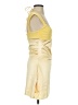 Shein Yellow Cocktail Dress Size 4 - photo 4