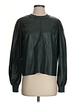 LA Made Faux Leather Top (view 1)