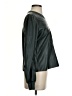 LA Made Black Faux Leather Top Size S - photo 4