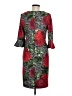 Shelby & Palmer Print Red Cocktail Dress Size 8 - photo 2