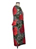 Shelby & Palmer Print Red Cocktail Dress Size 8 - photo 4