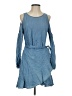 Express Blue Casual Dress Size S - photo 1