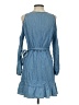 Express Blue Casual Dress Size S - photo 2