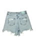 Zara Blue Denim Shorts Size 6 - photo 2
