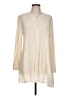 Blu Pepper 100% Rayon Ivory Long Sleeve Blouse Size L - photo 1