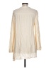 Blu Pepper 100% Rayon Ivory Long Sleeve Blouse Size L - photo 2