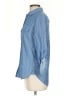 Express Outlet Blue Long Sleeve Blouse Size XS - photo 5