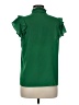 CeCe Green Short Sleeve Blouse Size M - photo 2