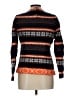 J.Crew Factory Store Print Orange Pullover Sweater Size L - photo 2