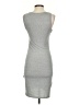 Leith Solid Gray Casual Dress Size XS - photo 2