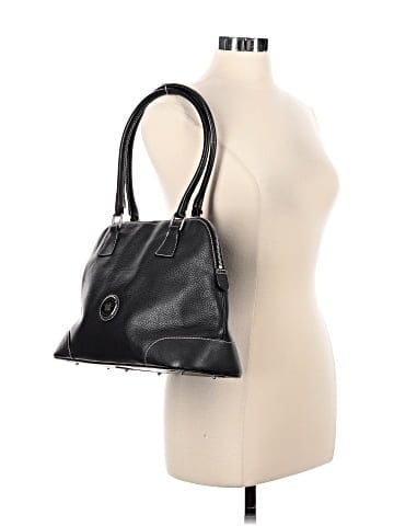 Dooney & Bourke Leather Satchel (view 2)