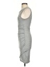 Leith Solid Gray Casual Dress Size XS - photo 5