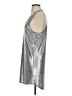 H&M Metallic Silver Casual Dress Size S - photo 5