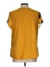 Van Heusen 100% Polyester Yellow Short Sleeve Blouse Size L - photo 2