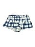 Out From Under Plaid Blue Shorts Size S - photo 1