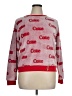 Coca-Cola 100% Polyester Print Red Pullover Sweater Size XL - photo 1