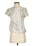 Left Coast by Dolan Ivory Short Sleeve Blouse Size S - photo 1
