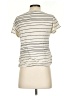 Left Coast by Dolan Ivory Short Sleeve Blouse Size S - photo 2