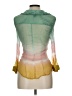 Angie Green Long Sleeve Blouse Size L - photo 2