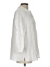 Anne Klein Ivory 3/4 Sleeve Button-Down Shirt Size L - photo 4