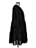 Unbranded Solid Black Casual Dress Size L - photo 4