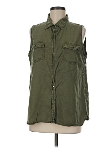 Buffalo by David Bitton Sleeveless Button-Down Shirt (view 1)