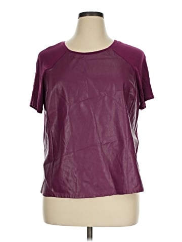 G by Giuliana Rancic Short Sleeve Top (view 1)
