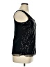 AGB 100% Polyester Black Sleeveless Blouse Size XL - photo 4