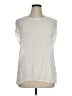 Transit Par-Such Ivory Short Sleeve Top Size XL (IV or 4) - photo 1