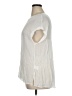 Transit Par-Such Ivory Short Sleeve Top Size XL (IV or 4) - photo 5