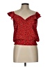 Sienna Sky 100% Polyester Red Sleeveless Blouse Size L - photo 1
