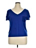 Mudd Blue Short Sleeve Top Size XL - photo 1