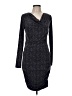 MICHAEL Michael Kors Tweed Gray Casual Dress Size M - photo 1