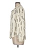 Shein 100% Polyester Ivory Long Sleeve Blouse Size M - photo 5