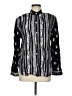 Ali Miles 100% Rayon Silver Long Sleeve Blouse Size 8 - photo 1
