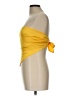 Shein 100% Polyester Yellow Tube Top Size L - photo 5