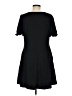 Unbranded Solid Black Casual Dress Size M - photo 2