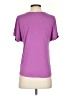 Amour Vert Purple Short Sleeve Top Size S - photo 2