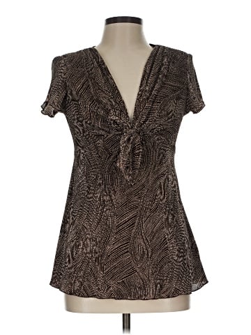 Connected Apparel Short Sleeve Blouse (view 1)